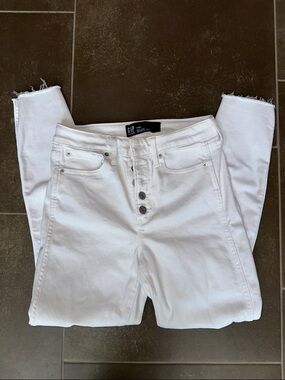 GAP White High-Rise Button-Fly Women’s Jeans